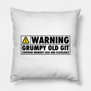 Grumpy Old Git Pillow