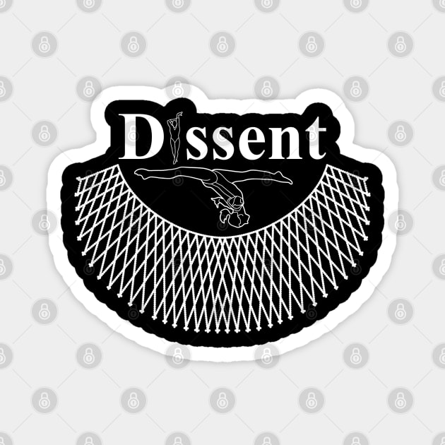 Dissent Gymnast 4 Magnet by GymCastic