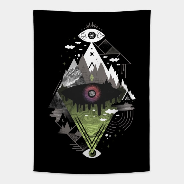 0v3r5ight_ Tapestry by chaos_magic