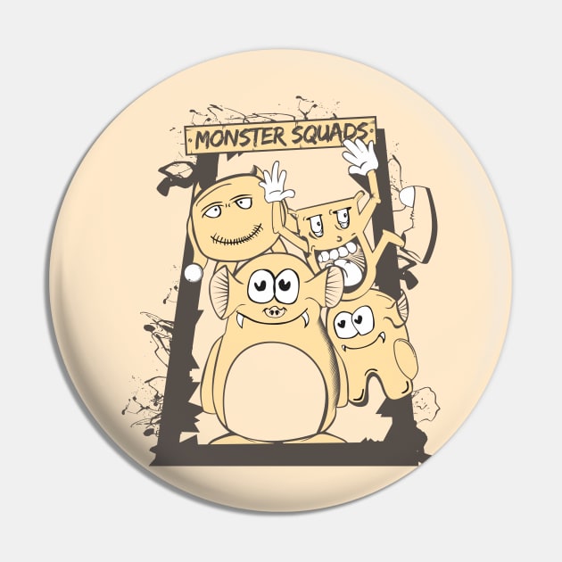 Monster Squads Pin by darkbattle