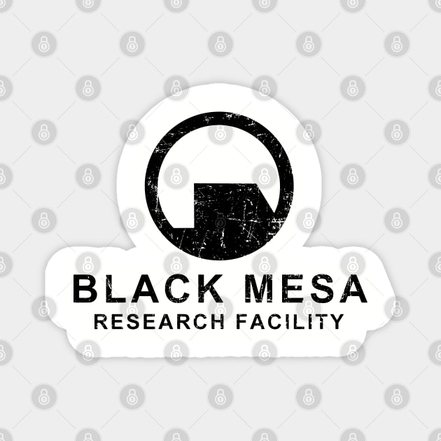 Vintage Black Mesa Magnet by allysontx