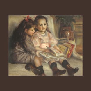 Portrait of Caillebotte Children by Pierre Renoir T-Shirt