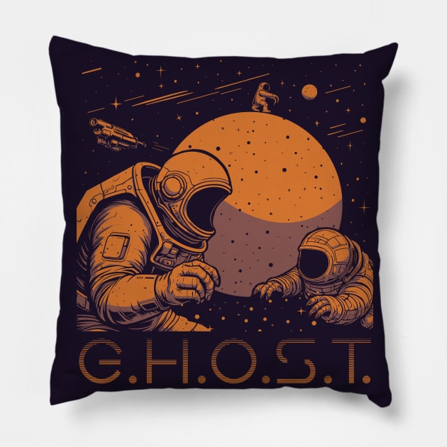 G.H.O.S.T. Pillow by Pinna_Ardens