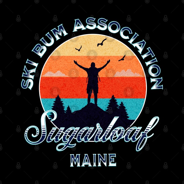 Ski bum Association Sugarloaf Mountain Chapter man in the sunshine by Your good dog spot