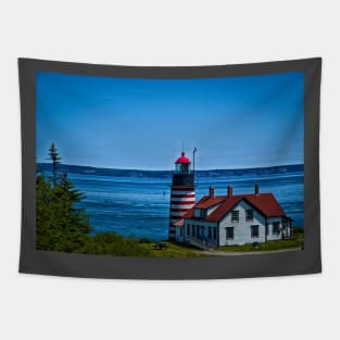 West Quoddy Head Light Tapestry