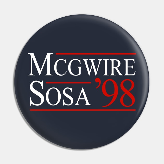 McGwire & Sosa '98 Pin by BodinStreet