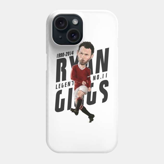 Ryan Giggs Phone Case by cattafound