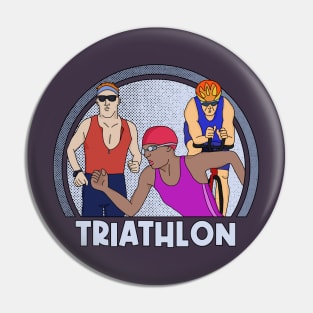 Triathlon Pin