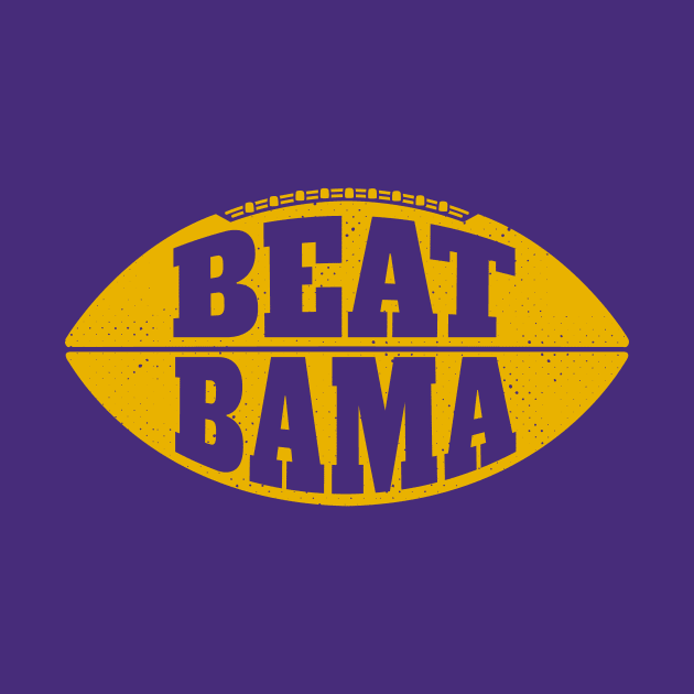 Beat Bama // Vintage Tiger Football Gameday by SLAG_Creative