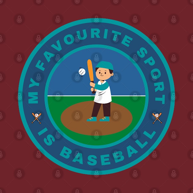 My favourite sport is Baseball by InspiredCreative