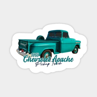 Restored 1959 Chevrolet Apache Pickup Truck Magnet