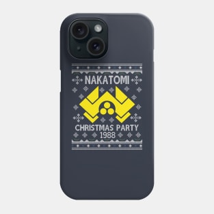 Die Hard Nakatomi Christmas Party Knit 1988 Phone Case