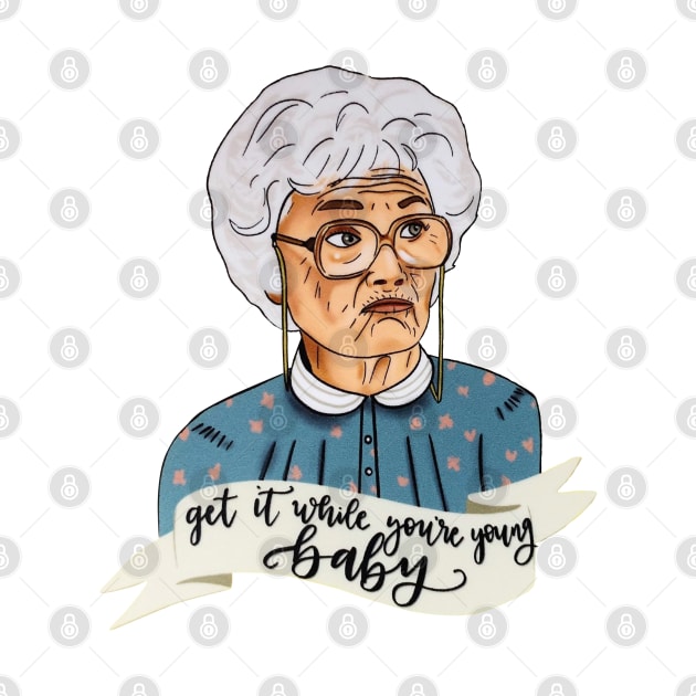 Golden Girls Sophia Petrillo Funny Coffee by sudaisgona