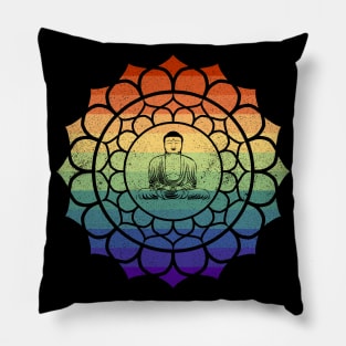 Gay Buddha Mandala Pillow