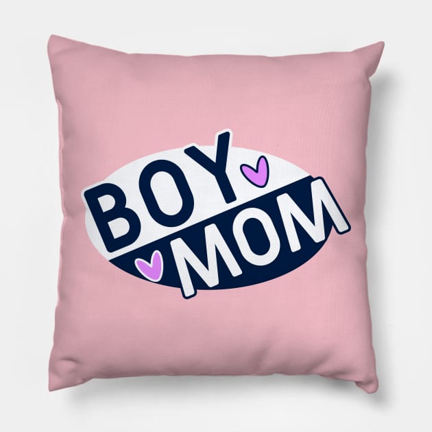 Boy Mama, Boy Mom Shirts, Gift For Mom, Funny Mom Life Tshirt, Cute Mom Hoodies, Mom Sweaters, Mothers Day Gifts, New Mom Tees Pillow by Fancy store