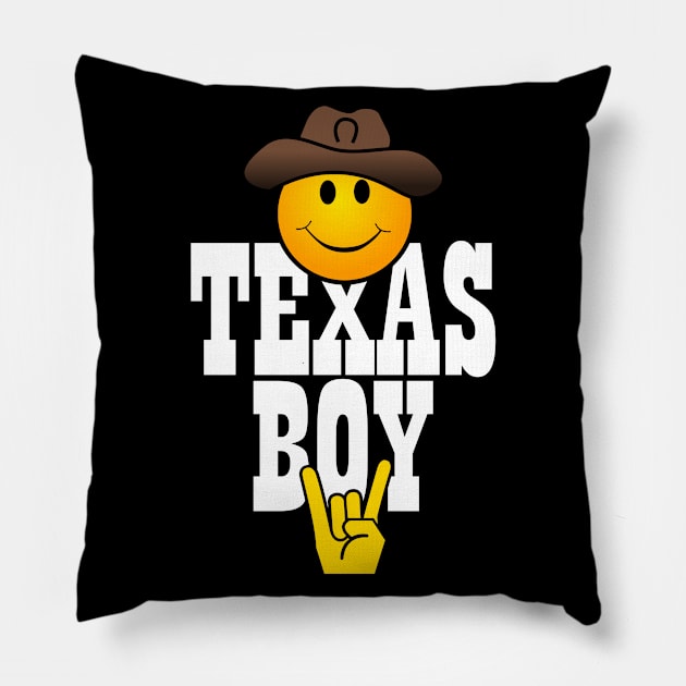 Texas Boy, Texas Gift Idea, Funny Texas Pillow by Tesign2020