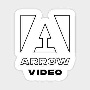 arrow video Game logo Fantasy Retro Magnet