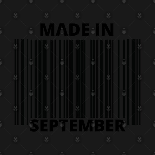 Bar Code- Made In September by Pris25