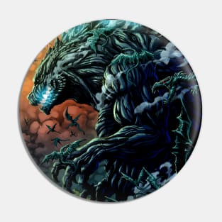 Planet of Godzilla Pin