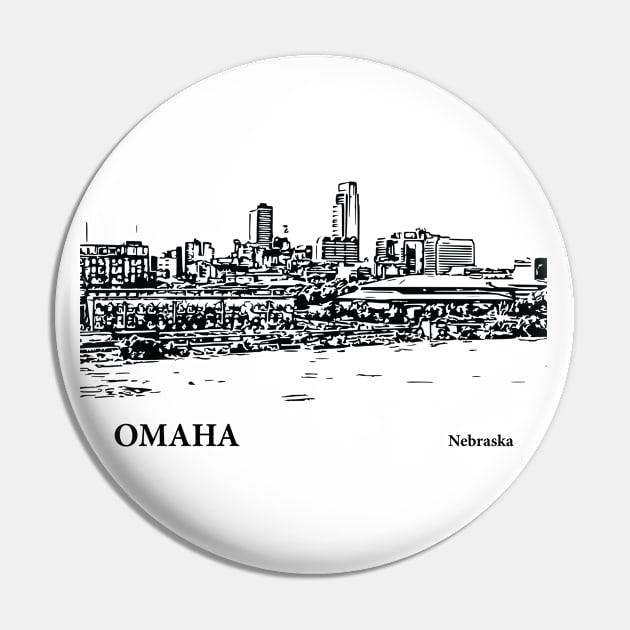 Omaha - Nebraska Pin by Lakeric