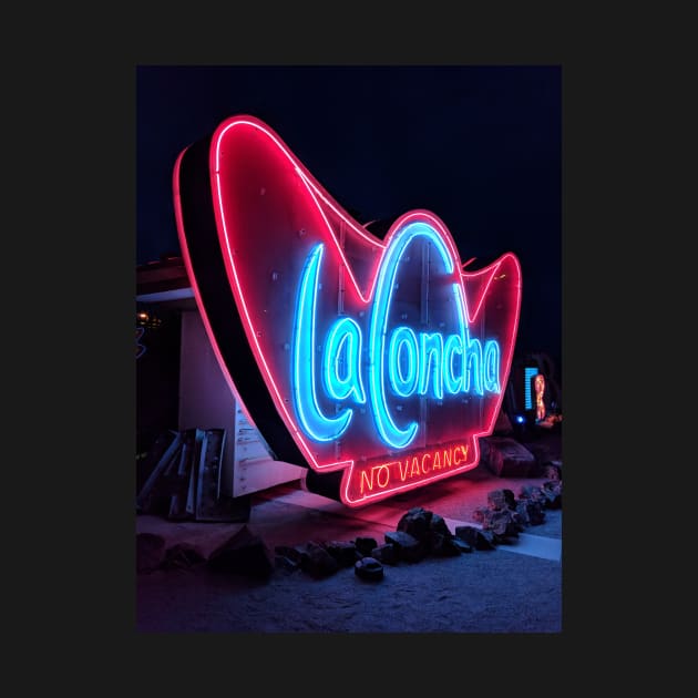 La Concha Neon Sign by fionatgray