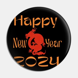 Year of The Dragon 2024 Pin