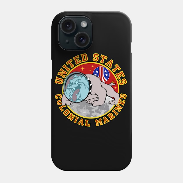 USCM Bulldog Phone Case by PopCultureShirts