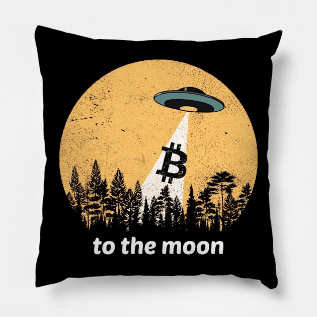 To the moon Pillow by Andreeastore  