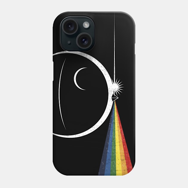 The dark side of not a moon Phone Case by Maxsomma
