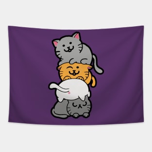 Cat Stack Tapestry