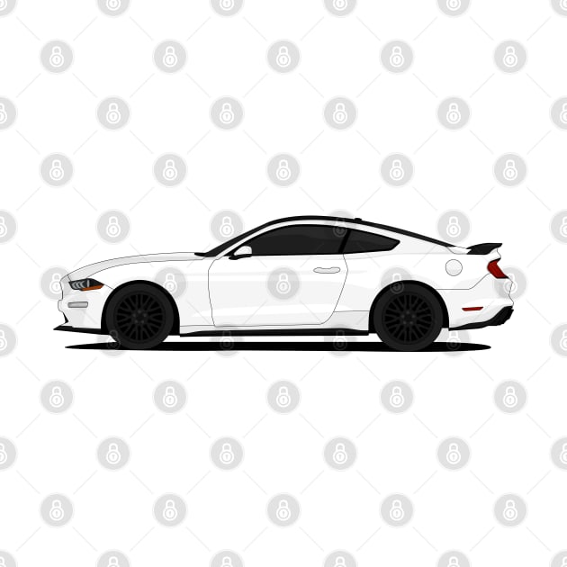 MUSTANG GT WHITE by VENZ0LIC