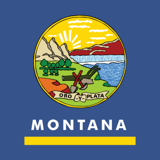 Montana State Flag T-Shirt