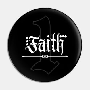 Cool One Faith Pin