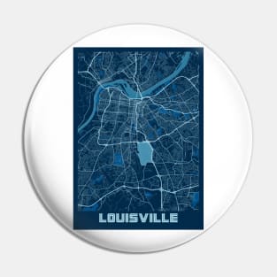 Louisville - Kentucky Peace City Map Pin