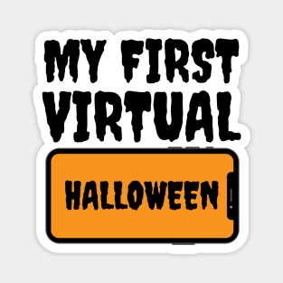 My First Virtual Halloween Magnet