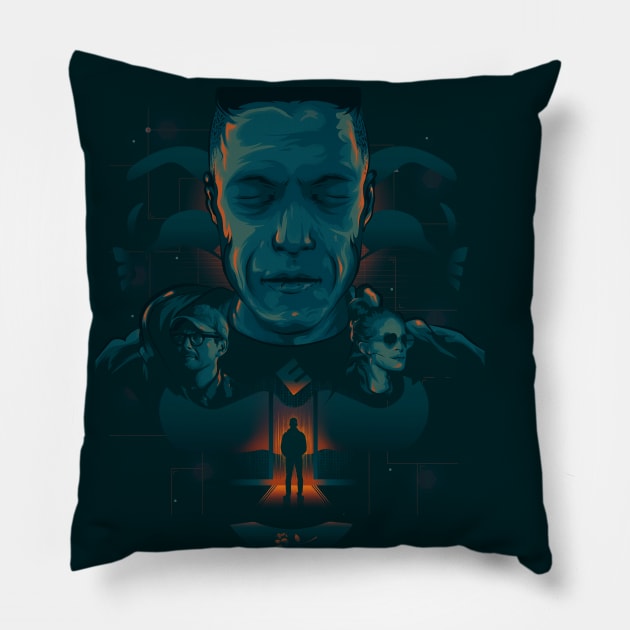 Mr Robot Pillow by theusher