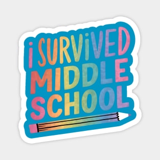 I Survived Middle School Magnet