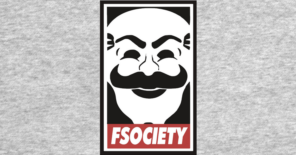 Fsociety Mr Robot T Shirt Teepublic 