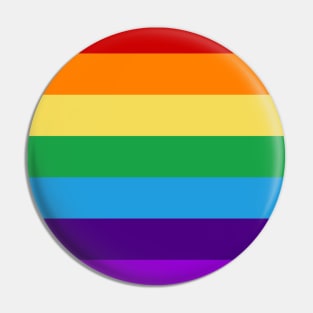 Rainbow flag Pin