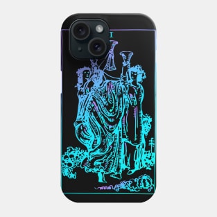 3 of Cups Tarot Card Witchy Phone Case