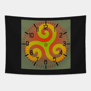 wall clock 01 Tapestry