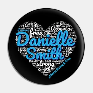 Alberta Premier Danielle Smith Pin