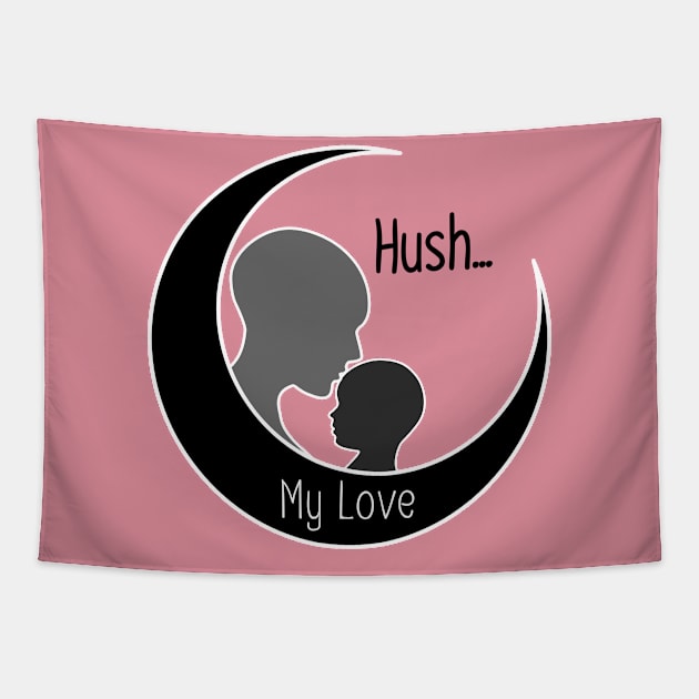 Hush... my Love. Tapestry by piotreq111