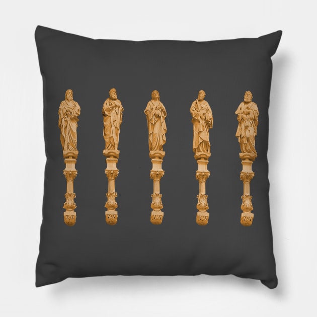 Montserrat monastery Pillow by DrDesign