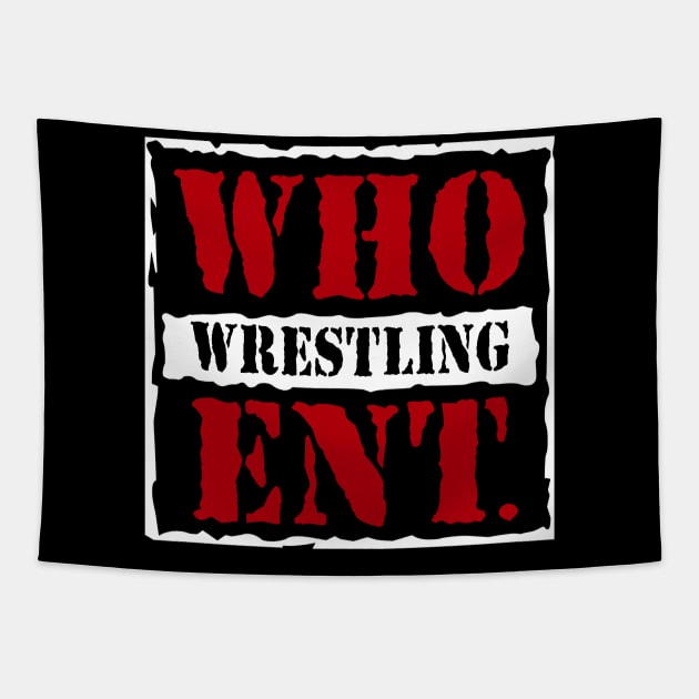 Who Wrestling Entertains "RAW is WAR" Tapestry by WhoWrestlingEntertains