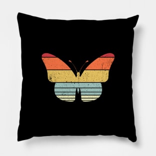 vintage butterfly Pillow