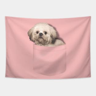 Pocket Shih Tzu Tapestry