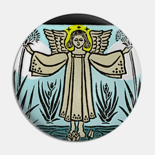 Angel boy Pin