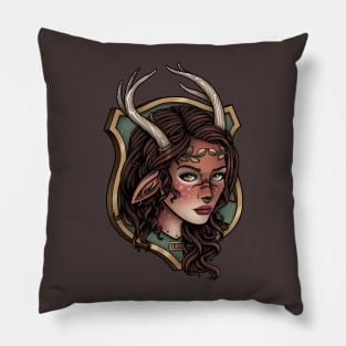 Faun Girl Pillow