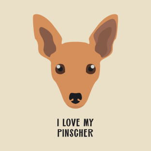 I Love My Pinscher T-Shirt